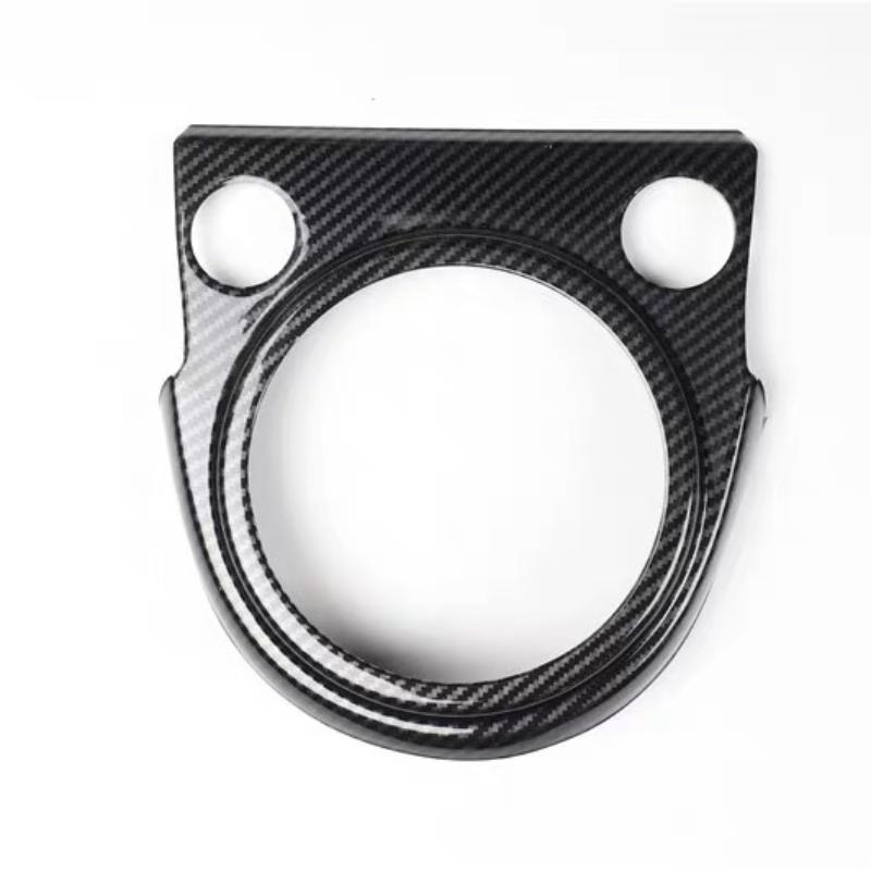 For VW Beetle 2012~2019 Accessorie Black Car Gear Shift Panel Cover Frame Sticker Decoration