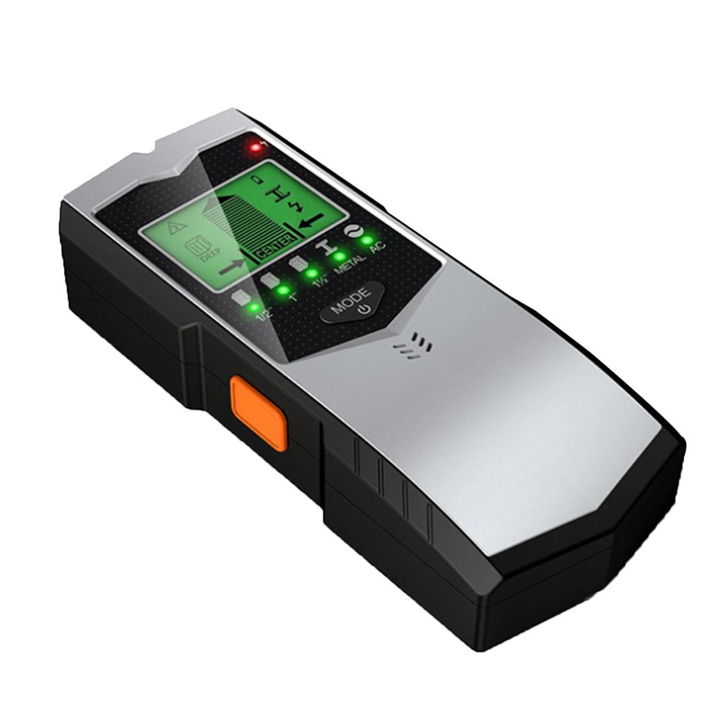 Ручной датчик сканирования стен Электронный детектор центра стены для обнаружения дерева, проводов переменного тока 5 в 1 Детектор стоек