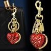 Advanced Heart Keychain Bag Charm Women's Jewelry Exquisite Car Pendant