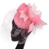Bridal Veil Headgear Retro Socialite Party Top Hat Hemp Hair Accessories