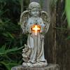 Cemetery Decoration, Sun Angel Monument, Courtyard , Resin  Ornament For Courtyard Decoration