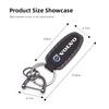 Carbon Fiber Car Keychain Man Women Keyring Gifts Key Organizer For Volvo XC60 XC40 V60 V40 XC90 XC70 V50 S60 V70 S90 AWD T6 V90
