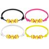 Colorful Stretchy Beaded Bracelets Soft Clay Hand Rope Chain Bangle for Active Lifestyles and Trendy Accessories