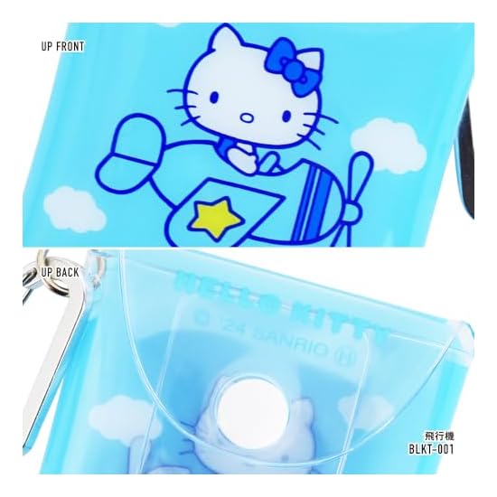 Прозрачный пенал Прозрачный мульти-кейс SS Светло-голубой Hello Kitty BLKT-001
