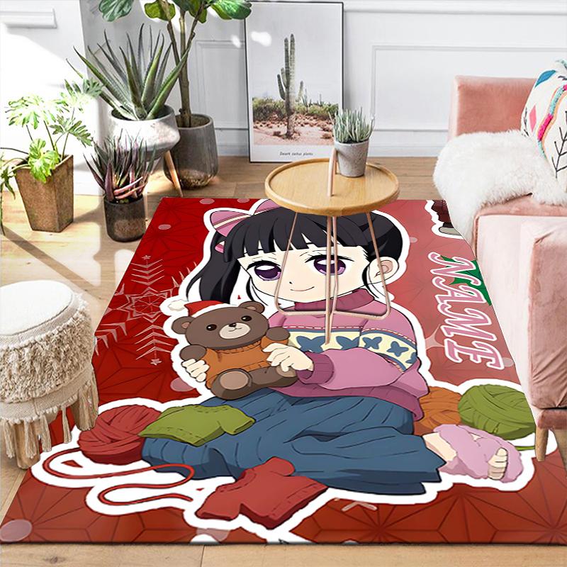 Custom 1Pc Neon Energy Whisperer Rug Office Carpet Indoor Outdoor Entrance Doormat Nonslip Soft And Comfortable Living Room D291533