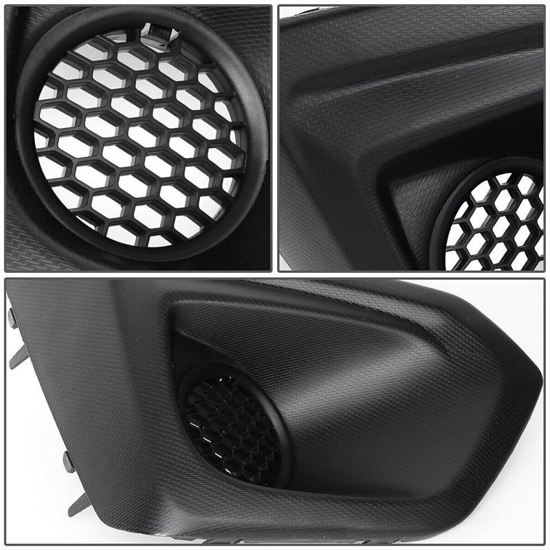 Left Side Fog Light Bezel & Cover Set For Subaru Impreza 2012-2014 W/o Fog Lamp