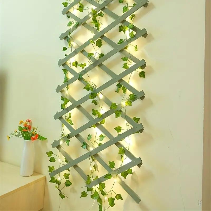 Xiaomi Ramadan Decorations Battery Power LED Lights Artificial Leaf Plants Fairy Garland Lamp Bedroom Outdoor Garden Camping Wedding