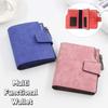Large Capacity Cash Purse Bag PU Leather Short Wallets Elegant Pocket Purse Wallet  Outdoor