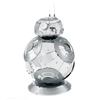 Metal Construction Set - METAL EARTH - Star Wars BB8 - Self-assembly - Grey - Minimum Age 14 Years