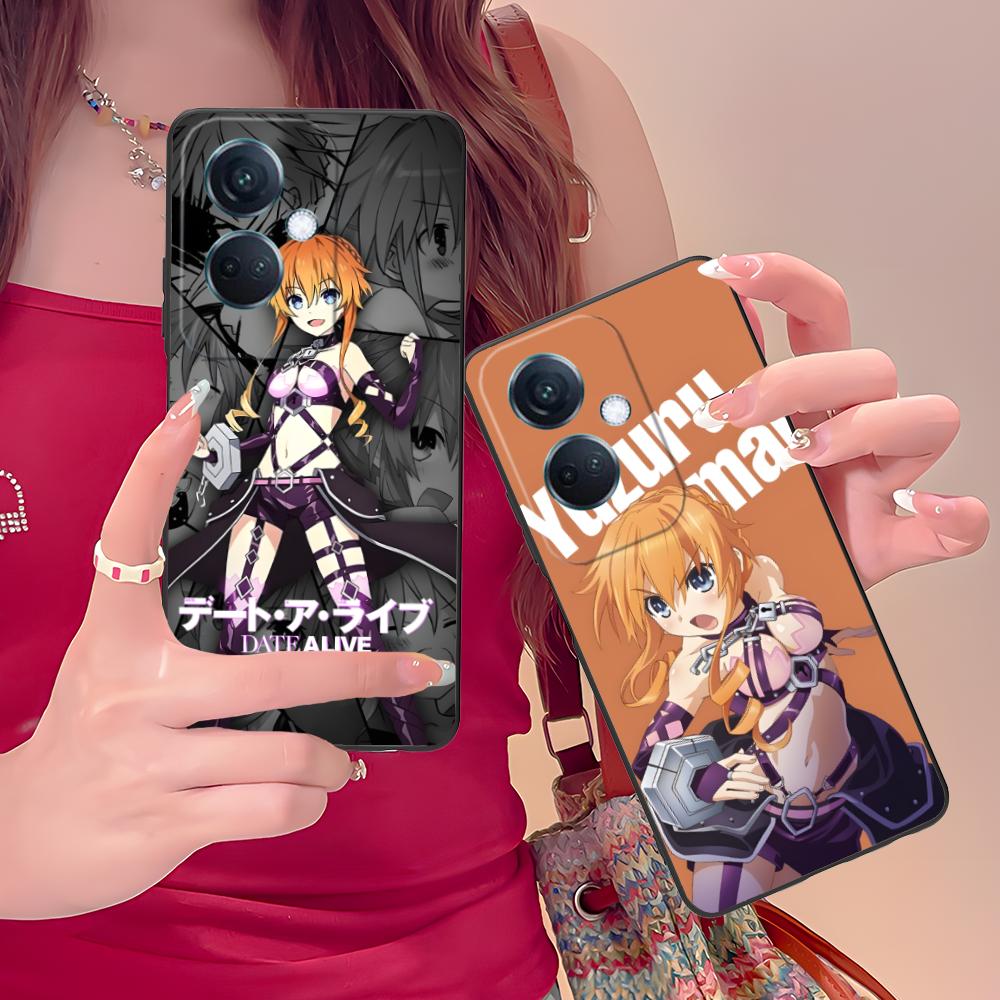 Чехол для мобильного телефона Date a Live Ямаи Кагуя, матовый ТПУ, для OPPO Reno 14 13 12 11 10 9 8 7 6 5 F T Pro 5G, цветной печатный чехол