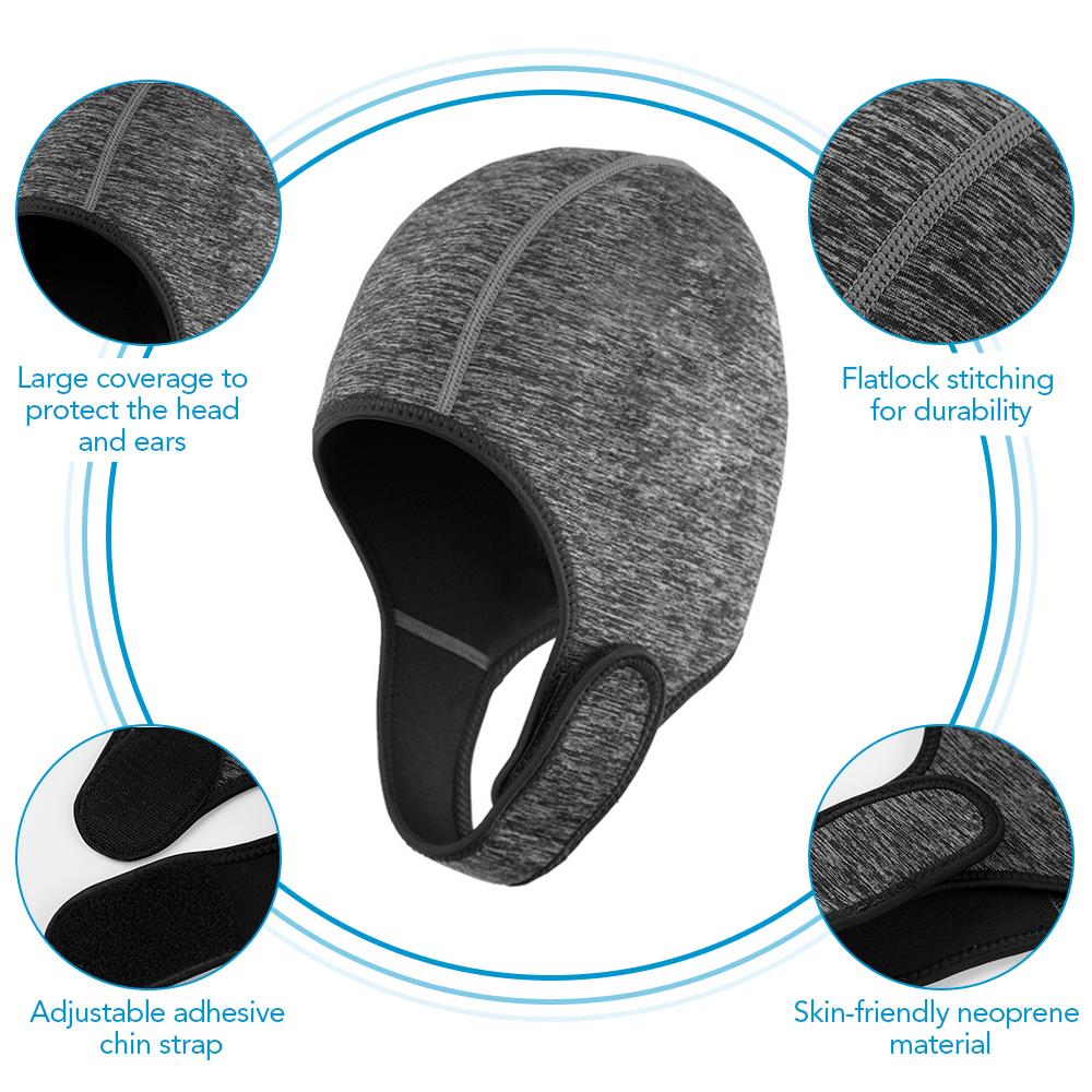 Неопреновый капюшон для дайвинга, шапочка для плавания, шапочка для мужчин и женщин, серфинг, каякинг, подводное плавание, подводное плавание, плавание