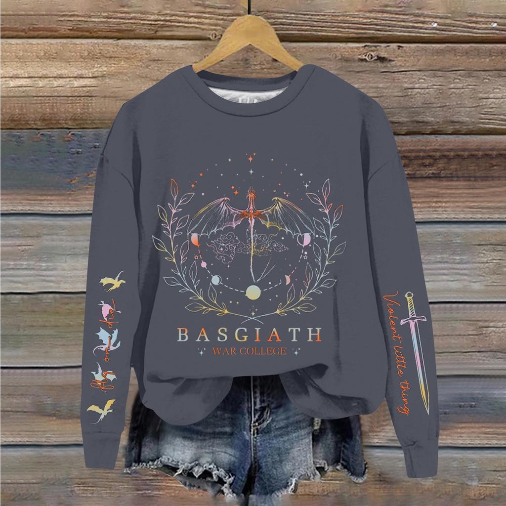 Женский повседневный свободный топ с круглым вырезом и длинными рукавами с капюшоном