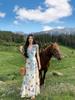 Women's Floral Sleeveless Long Dress, Japanese Summer 2026 Style