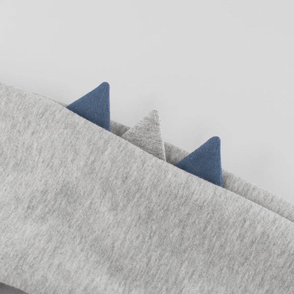 27kids Осенне-зимний свитер с динозавром для мальчиков