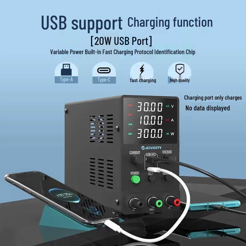 Регулируемый импульсный источник питания постоянного тока SPS3010M/SPS6005M 30В/60В 5А/10А