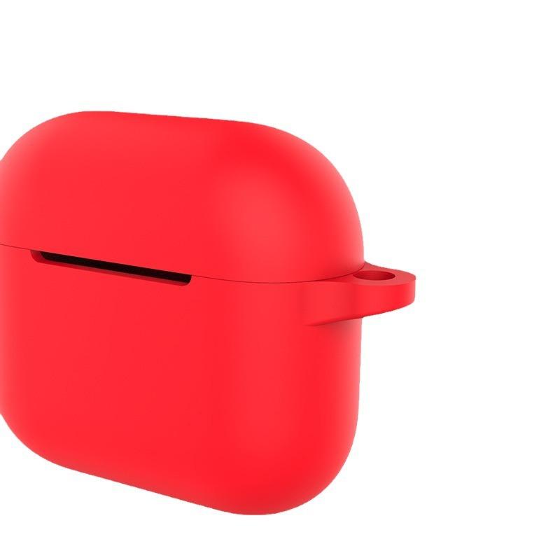 Для apple airpods 3 2022 защитный чехол для наушников силиконовый чехол милый силиконовый чехол однотонного цвета для apple airpods 3 2022