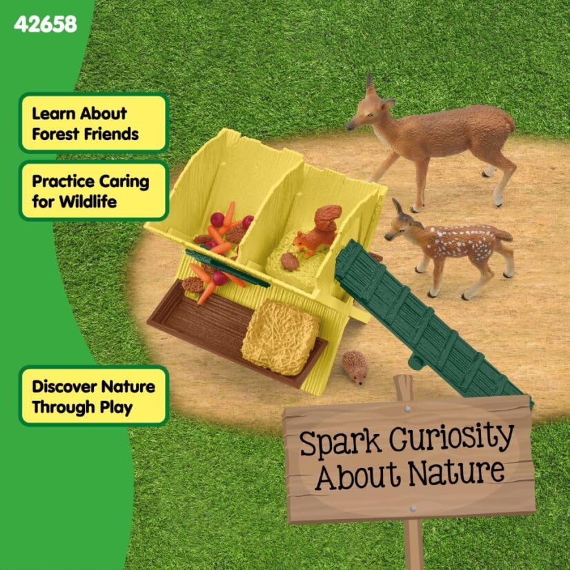 Schleich Farm World Лесная кормушка для животных 42658