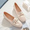 Весенний новый поздний вечерний бриз мягкий темперамент фея для поездок на работу туфли-лодочки женские на одну педаль женские туфли-бобы женщина