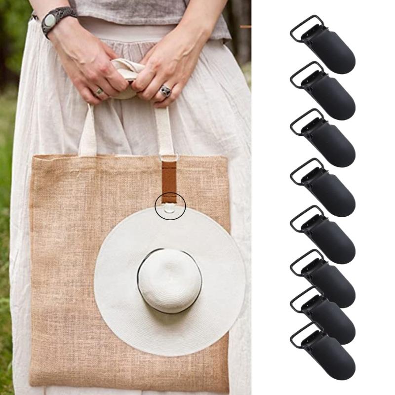 10 шт. Клипсы-подтяжки Пряжки-уточки для комбинезонов Металлические застежки для ремней Зажим для различных ремней Застежки для плечевых ремней