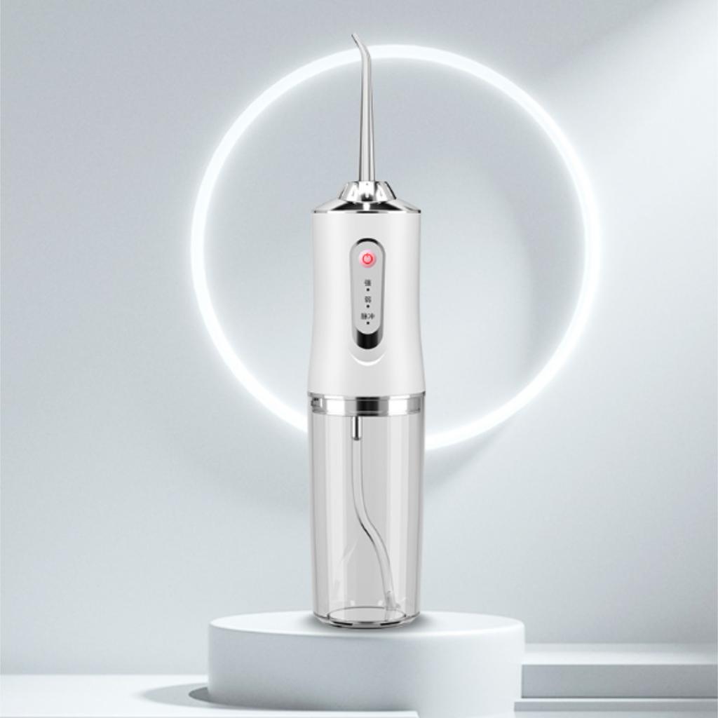 Portable Electric Dental Scaler with Water Flosser - Handheld Tartar Remover Jet Cleaner for Home Oral Care with 3 Cleaning Modes Rechargeable Teeth