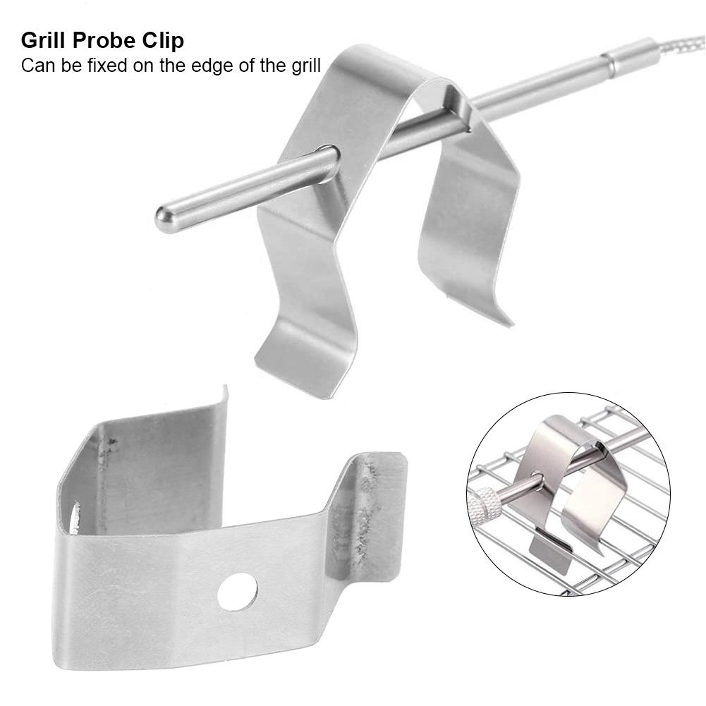 4 шт. держатель для зонда из нержавеющей стали с одним отверстием для зонда аксессуары для барбекю