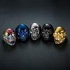 S925 Silver Ring for Men and Women, Retro Zombie Skull Ring, Hip-hop Ring