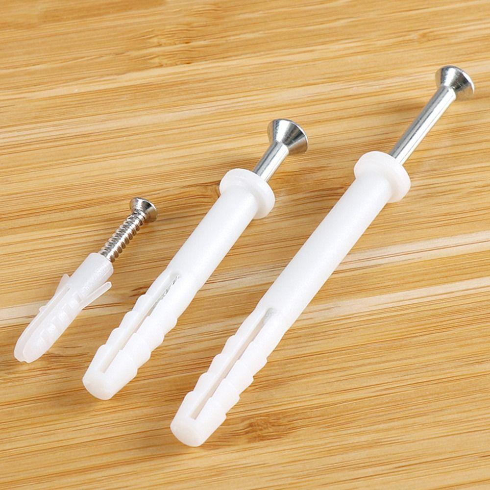 Настенная заглушка для дома, пробитая винтовым дюбелем, анкер для гипсокартона, расширяющийся гвоздь-болт, набор расширительных винтов