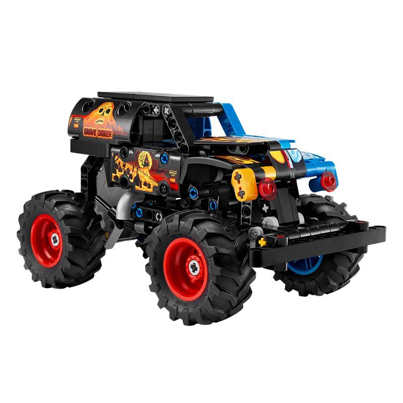 LEGO Technic Monster Jam Grave Digger Pull-Back Truck 42219