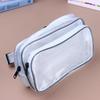 1Pcs Anti-static Transparent PVC Waist Bag Clear Mesh Tool Kit Fanny Pack Waterproof Portable Workshop Storage Organizer Bag