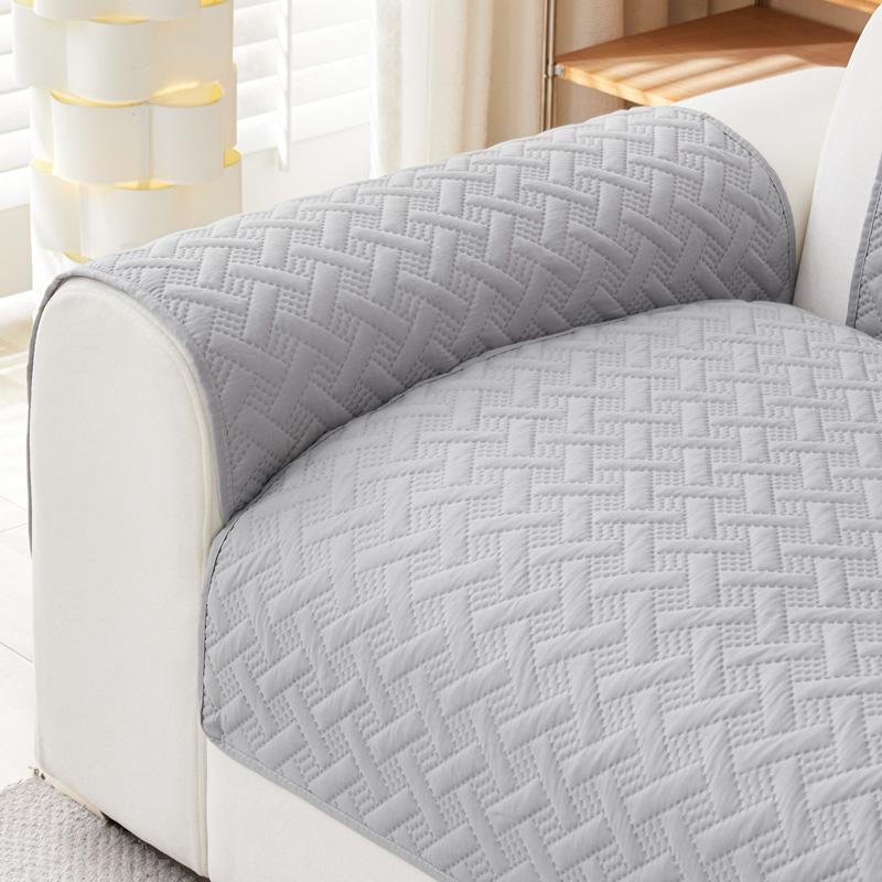 Чехол на диван противоскользящий грязеотталкивающий подушка сиденья полосатая подушка для дивана универсальный защитный чехол для четырех сезонов