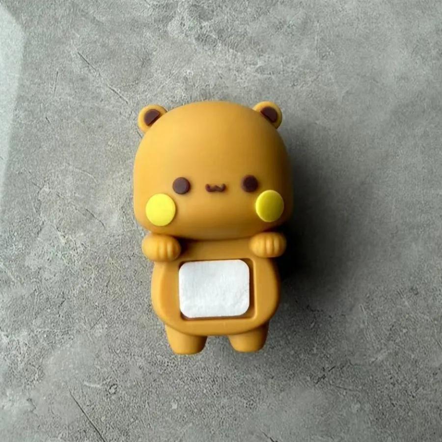 Кавайные фигурки Аниме Бубу Дуду Украшение для дома, машины, телефона Милый мини-игрушка Панда Мультяшный Медведь Йер Кукла Декор для экрана Подарок для пары