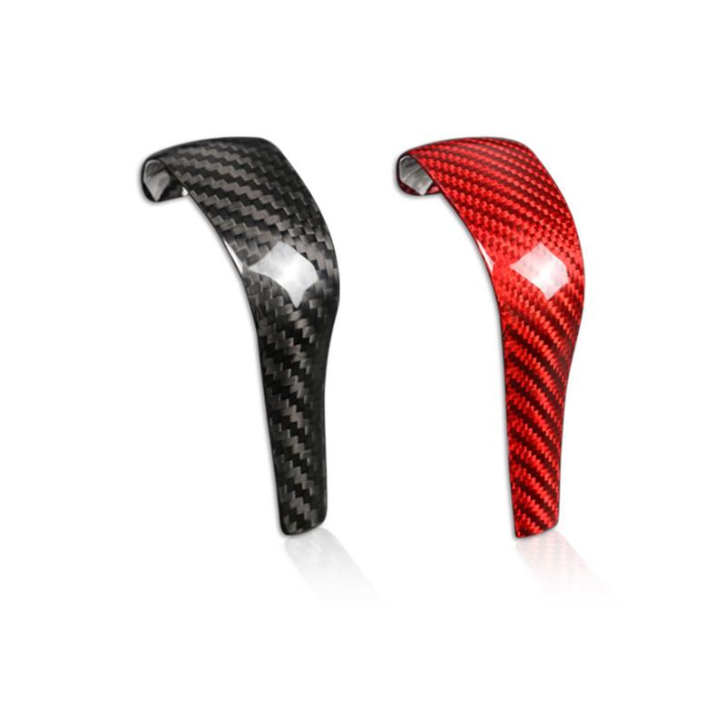 Декоративная крышка рычага переключения передач из настоящего углеродного волокна для Porsche Cayenne 2011 2012 2013 2014 2015 2016 2017 Аксессуары