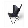 Butterfly Chair Cover 100% Genuine Leather Bedroom Decor Living Room Luxury, Relaxing Chair Rustic Accent Chair Christmas Gifts