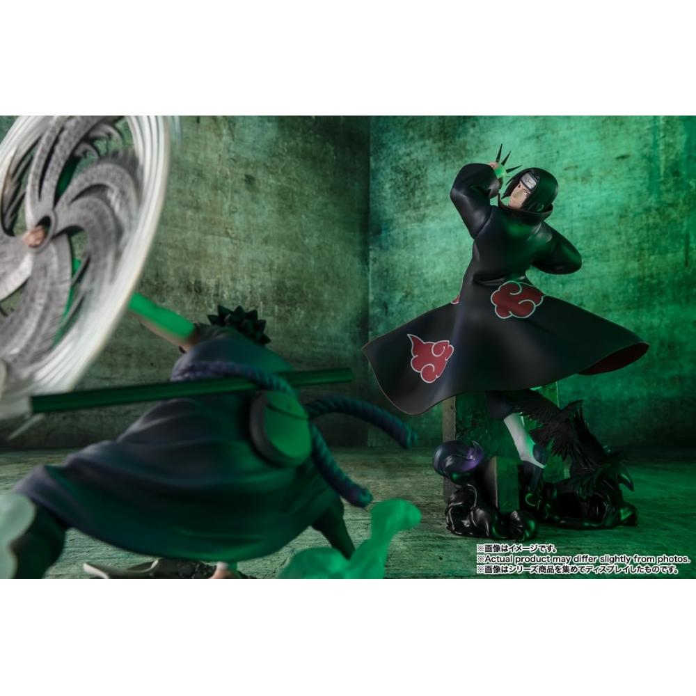 Figuarts ZERO [Super Fierce Battle] NARUTO Shippuden Itachi Uchiha -Light and Darkness of the Mangekyo Sharingan- Приблизительно. 240 мм ABS&PVC окрашенный комплект