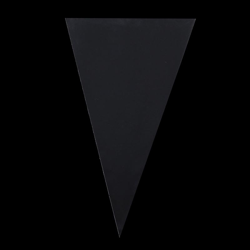 100X прозрачных целлофановых пакетов в форме конуса для упаковки конфет, попкорна, цветов, свадебных подарков