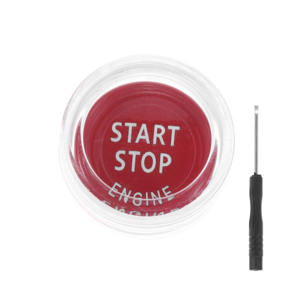 Высокое качество декора автомобильные аксессуары START стоп-переключатель заменить красный/черный/синий чехол кнопки зажигания