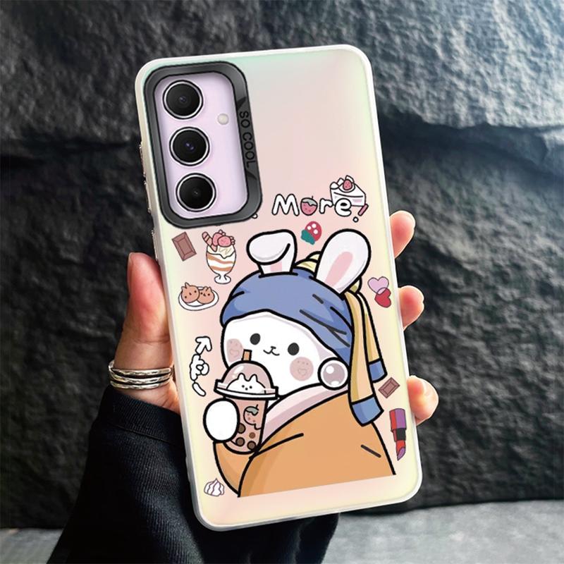 Чехол для телефона Samsung S24 Ultra S23 Plus S22 S21 S20 FE A55 A54 A53 A35 A34 A32 A25 A24 A15 A14 A13 5G противоударный бампер градиентный чехол Aurora