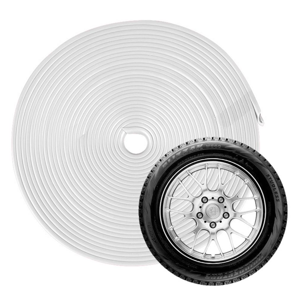 Защитные кольца для автомобильных колесных дисков, кольца из сплава, 8 метров, декоративная защитная линия, полоса