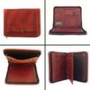 Кожаная папка с файлами портфолио A4 Bag Padfolio Case ноутбук документ винтажная сумка