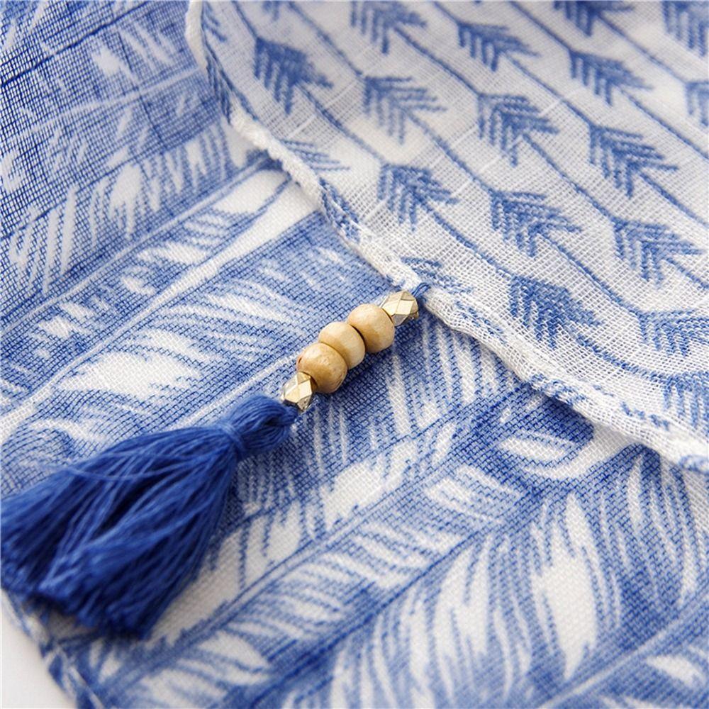 Style Ethnic Style Female Wraps Cotton Linen Scarf Korean Style Scarves Bohemian Style Shawl