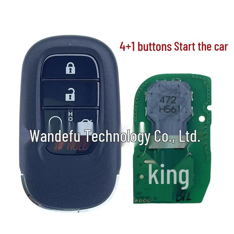 Чип 4A 433 МГц для Honda Civic, Accord, CR-V, HR-V, Odyssey, Pilot KR5TP-4