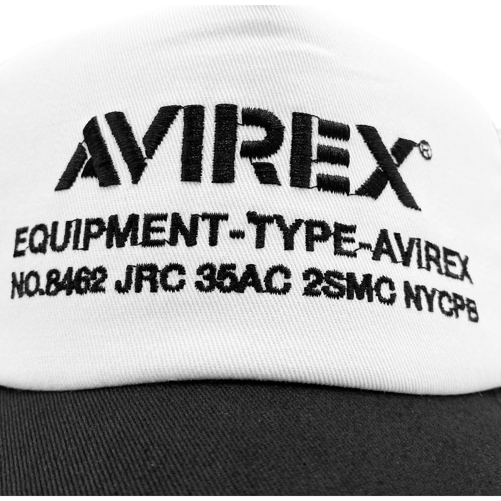 Avirex Mesh Cap Hats Men's NUMBERING USA Large Size Big Size 57-59cm 62-64cm (57.0-59.0 cm, BLACK CAMO(NUMBERING))
