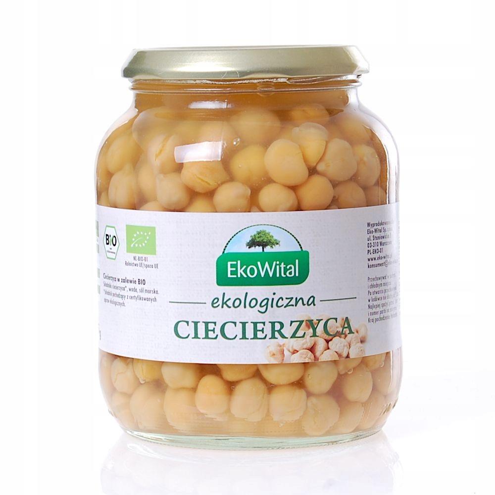 Organic chickpeas in brine 680g / 415g