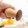 Toothpick Holder Dispenser Wood Toothpick Storage Box Container Creative Mushroom Hotel Restaurant Table Decoration Accessories