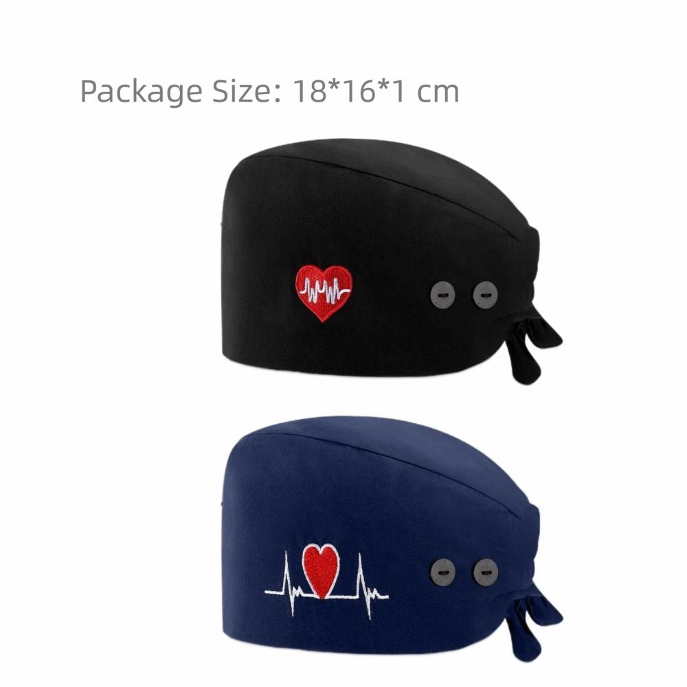 Sweatband Scrub Hats Elastic Bandage Working Caps Professional Nurse Caps Hospital