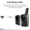 4K Wearable Body Camera, WiFi Action Camera, Night Vision, Waterproof, 2.0-inch IPS Touchscreen