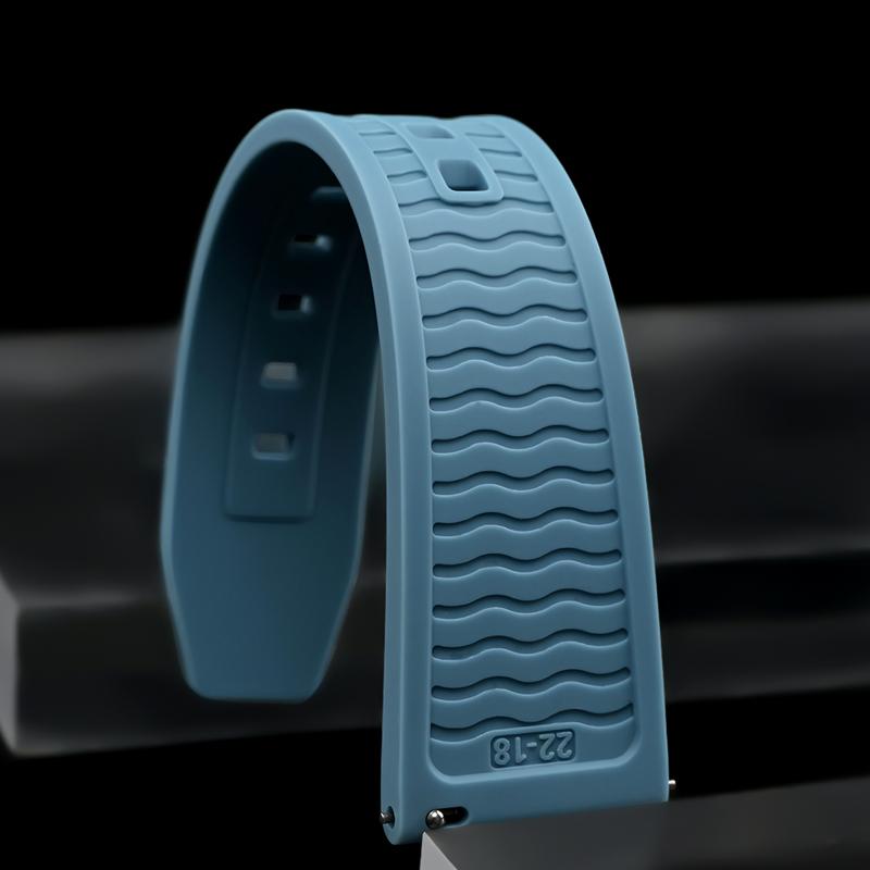 Новейший силиконовый ремешок для часов Samsung Ultra Omega Seiko PROSPEX Panerai 20 мм 22 мм 24 мм быстросъемный резиновый ремешок для часов