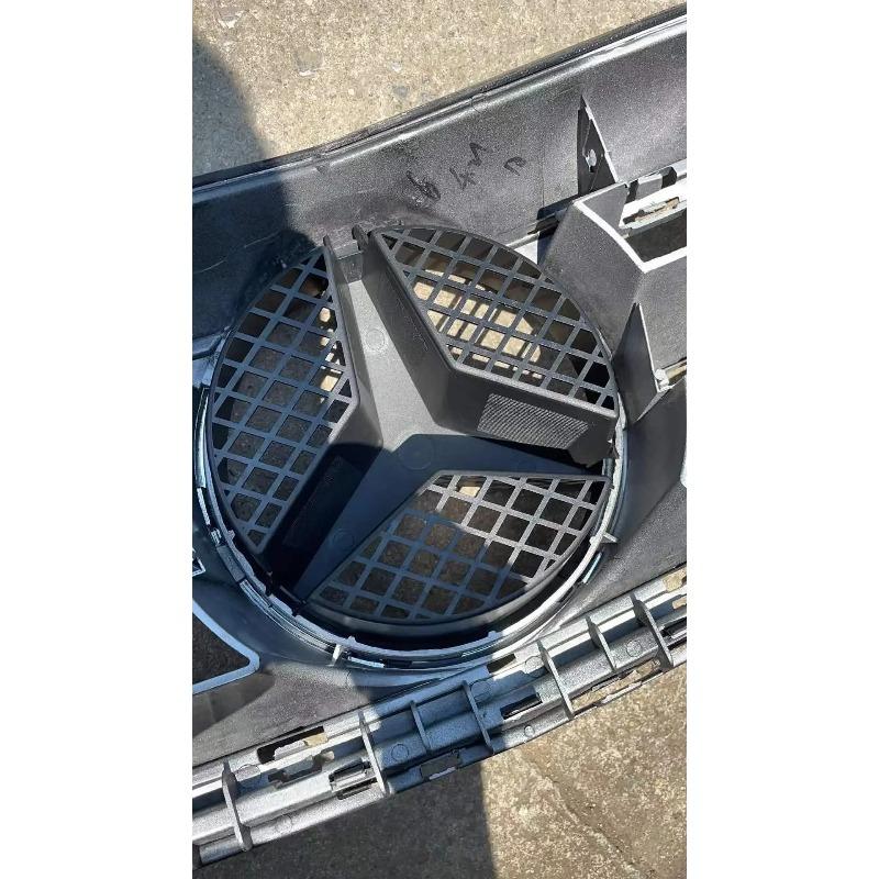 18,5 см Полый стиль Эмблема передней решетки автомобиля W204 С основанием Для Mercedes Benz C CLASS W204 GLK W204 B W245 VITO W447 W463 V V260