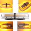 72 LED 5730SMD Car Roof Flashing Strobe Emergency Light DC 12V LED Police Fireman Warning Lamp Amber
