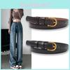 Fashionable Black Skinny Waist Belt For Women Perfect For Jeans And Chic Attire